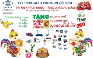 TRI ÂN KHÁCH HÀNG - TẶNG QUÀ ĐẦU NĂM DÀNH CHO KHÁCH LẺ