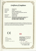 CERTIFICATE OF COMPLIANCE (CE)